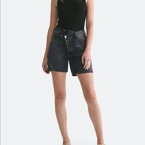 Agolde Criss Cross Shorts